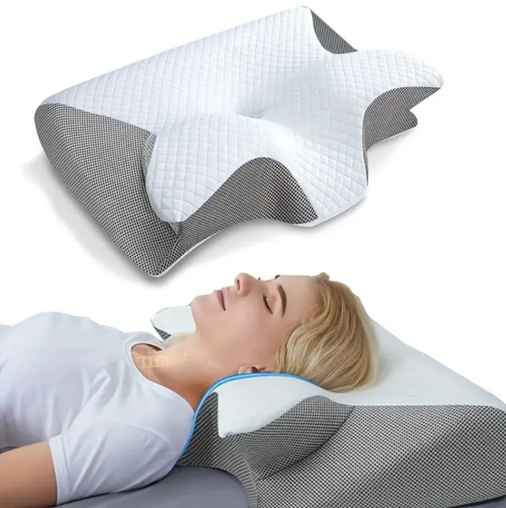 Cervical Memory Foam Pillow — Wake Up Without the Neck Pain
